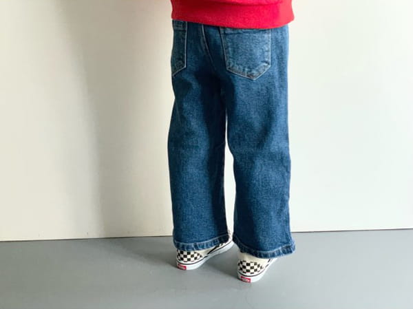 CREAM BBANG - Korean Children Fashion - #Kfashion4kids - Low Slung Jeans - 5