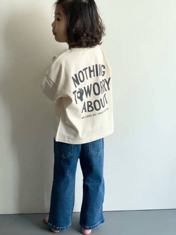 CREAM BBANG - Korean Children Fashion - #Kfashion4kids - Okay Front Back Print Tee - 8