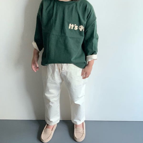 CREAM BBANG - Korean Children Fashion - #Kfashion4kids - Okay Front Back Print Tee - 9