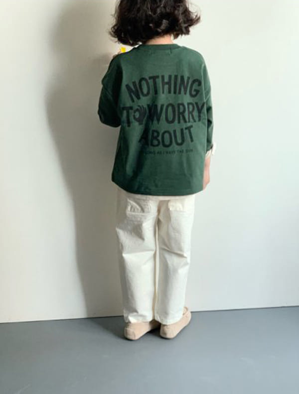 CREAM BBANG - Korean Children Fashion - #Kfashion4kids - Trophy Cotton Simple Pants - 5