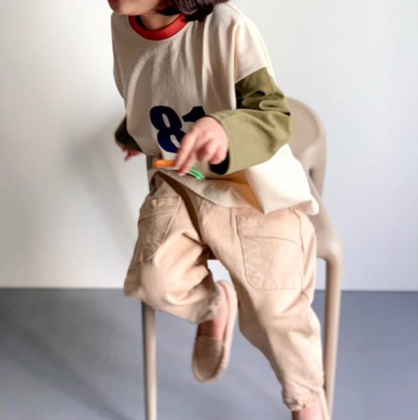 CREAM BBANG - Korean Children Fashion - #Kfashion4kids - 81 Colored Tee - 12