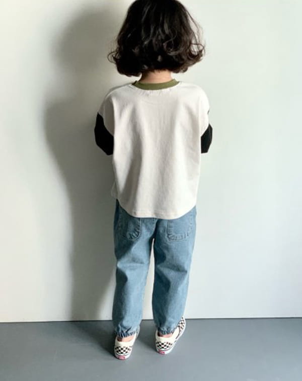 CREAM BBANG - Korean Children Fashion - #Kfashion4kids - 81 Colored Tee - 4