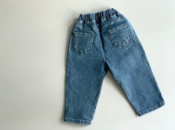 CREAM BBANG - Korean Children Fashion - #Kfashion4kids - Dizel Basic Denim Baggy Pants