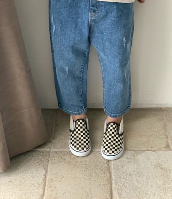 CREAM BBANG - Korean Children Fashion - #Kfashion4kids - Dizel Basic Denim Baggy Pants - 3