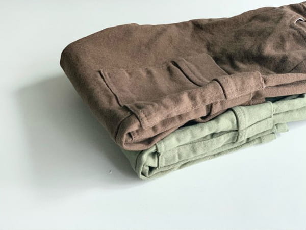 CREAM BBANG - Korean Children Fashion - #Kfashion4kids - Cotton Pocket Wide Pants