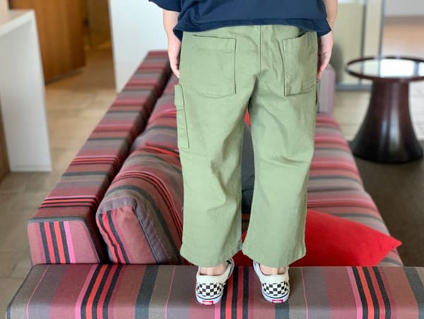 CREAM BBANG - Korean Children Fashion - #Kfashion4kids - Cotton Pocket Wide Pants - 4
