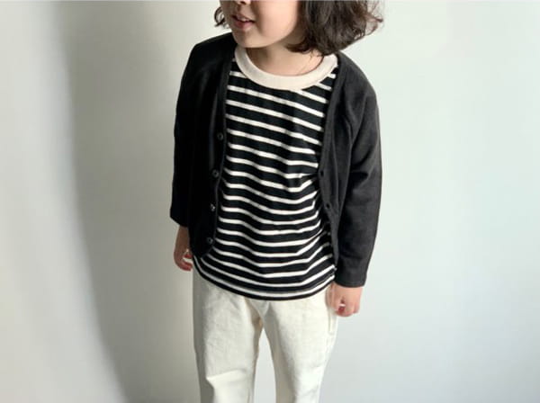 CREAM BBANG - Korean Children Fashion - #Kfashion4kids - Wide Raglan Cardigan - 2