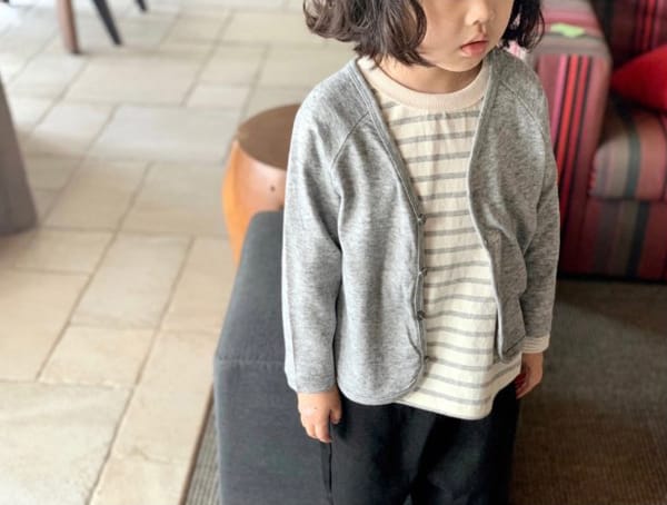 CREAM BBANG - Korean Children Fashion - #Kfashion4kids - Wide Raglan Cardigan - 9