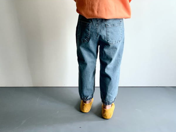 CREAM BBANG - Korean Children Fashion - #Kfashion4kids - Denim Jogger Pants - 10