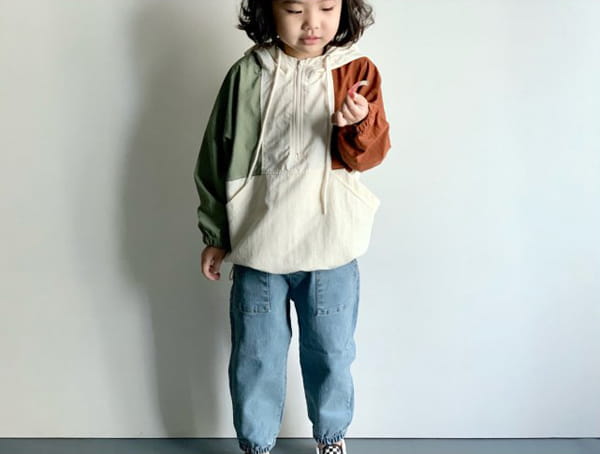 CREAM BBANG - Korean Children Fashion - #Kfashion4kids - Denim Jogger Pants - 11