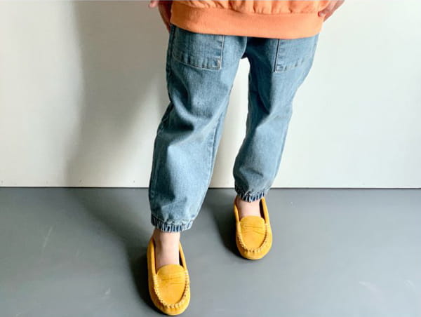 CREAM BBANG - Korean Children Fashion - #Kfashion4kids - Denim Jogger Pants - 12