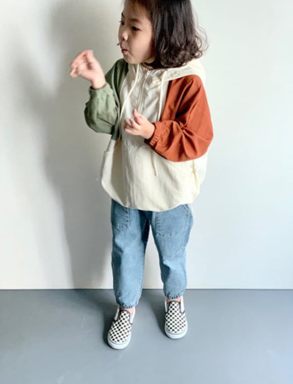 CREAM BBANG - Korean Children Fashion - #Kfashion4kids - Denim Jogger Pants - 8