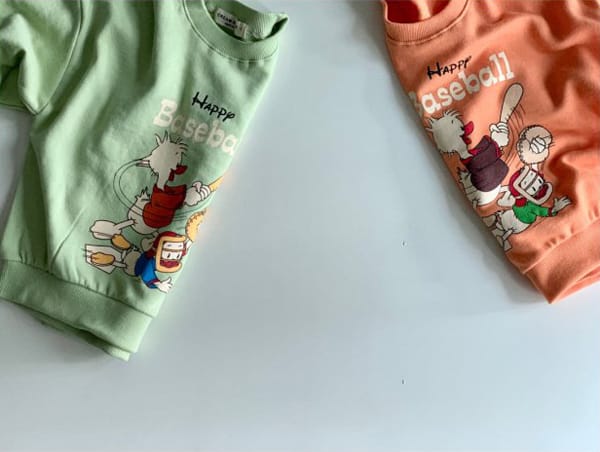 CREAM BBANG - Korean Children Fashion - #Kfashion4kids - Baseball Sweatshirt