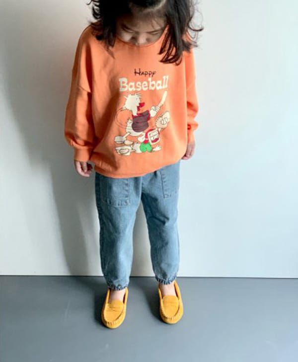 CREAM BBANG - Korean Children Fashion - #Kfashion4kids - Baseball Sweatshirt - 2