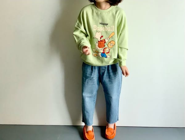 CREAM BBANG - Korean Children Fashion - #Kfashion4kids - Baseball Sweatshirt - 8