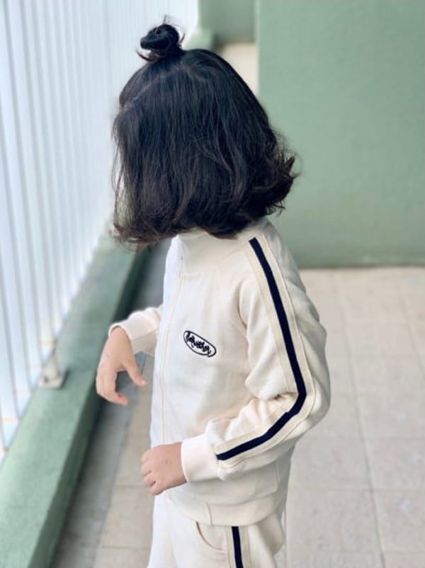 CREAM BBANG - Korean Children Fashion - #Kfashion4kids - Butter Training Zip-up Jacket - 4