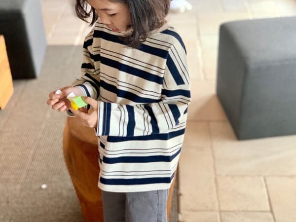 CREAM BBANG - Korean Children Fashion - #Kfashion4kids - Multi Stripe Tee - 4