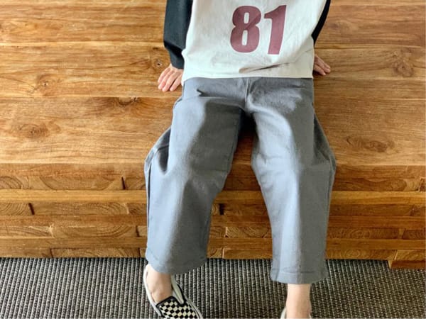 CREAM BBANG - Korean Children Fashion - #Kfashion4kids - Cotton Wide Pants - 5