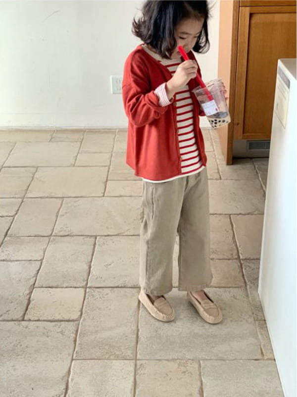 CREAM BBANG - Korean Children Fashion - #Kfashion4kids - Cotton Wide Pants - 7