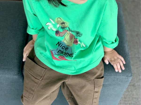 CREAM BBANG - Korean Children Fashion - #Kfashion4kids - Nice Single Tee - 4