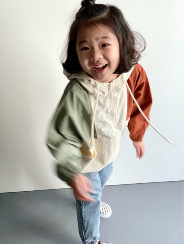 CREAM BBANG - Korean Children Fashion - #Kfashion4kids - Anorak Jumper - 2