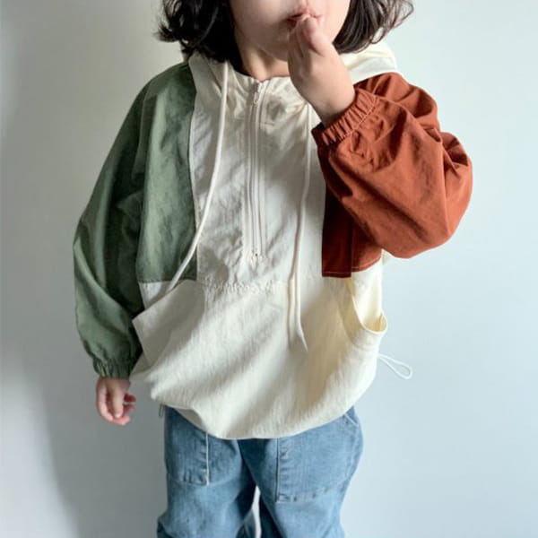 CREAM BBANG - Korean Children Fashion - #Kfashion4kids - Anorak Jumper - 5