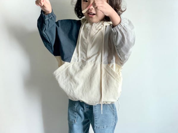 CREAM BBANG - Korean Children Fashion - #Kfashion4kids - Anorak Jumper - 6