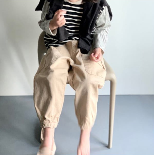 CREAM BBANG - Korean Children Fashion - #Kfashion4kids - Cotton Jogger Pants - 10