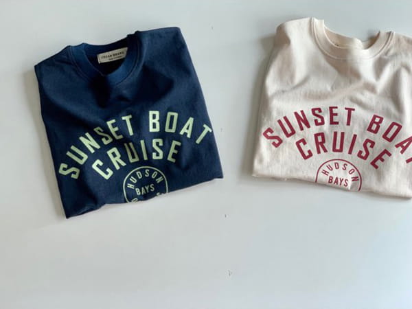 CREAM BBANG - Korean Children Fashion - #Kfashion4kids - Sunset Single Tee