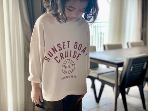 CREAM BBANG - Korean Children Fashion - #Kfashion4kids - Sunset Single Tee - 3