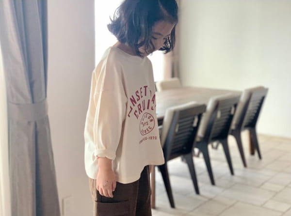 CREAM BBANG - Korean Children Fashion - #Kfashion4kids - Sunset Single Tee - 6