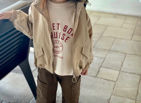 CREAM BBANG - Korean Children Fashion - #Kfashion4kids - Sunset Single Tee - 7