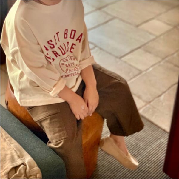 CREAM BBANG - Korean Children Fashion - #Kfashion4kids - Sunset Single Tee - 9