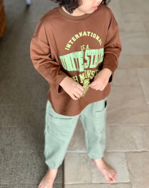 CREAM BBANG - Korean Children Fashion - #Kfashion4kids - Chapion Single Tee - 2