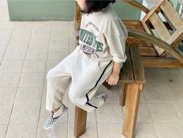 CREAM BBANG - Korean Children Fashion - #Kfashion4kids - Chapion Single Tee - 6