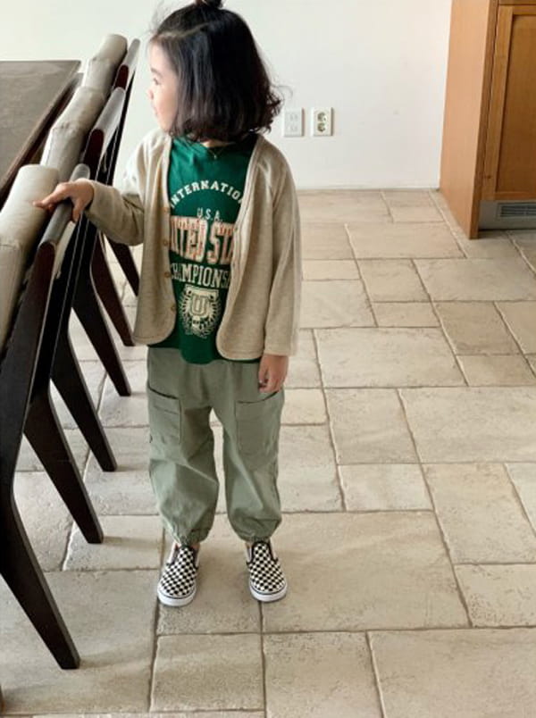 CREAM BBANG - Korean Children Fashion - #Kfashion4kids - Chapion Single Tee - 7