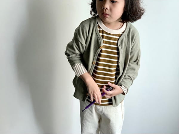CREAM BBANG - Korean Children Fashion - #Kfashion4kids - Dawny Round Cardigan - 10