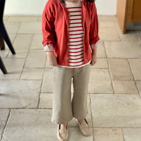 CREAM BBANG - Korean Children Fashion - #Kfashion4kids - Dawny Round Cardigan - 3