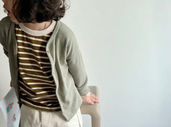 CREAM BBANG - Korean Children Fashion - #Kfashion4kids - Dawny Round Cardigan - 4