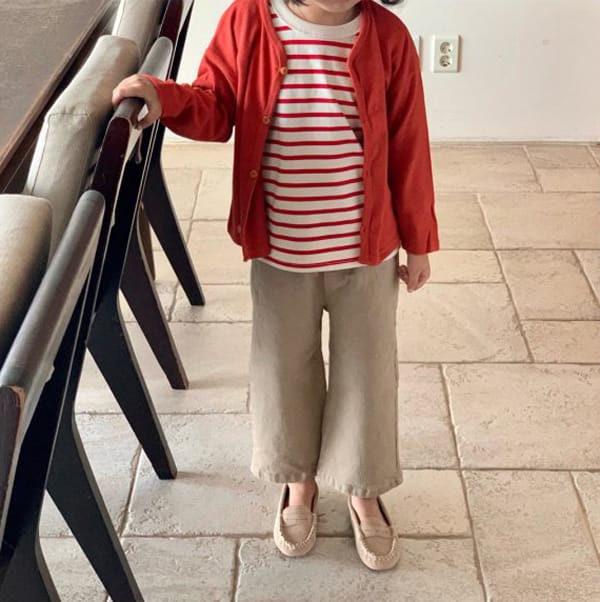 CREAM BBANG - Korean Children Fashion - #Kfashion4kids - Dawny Round Cardigan - 6