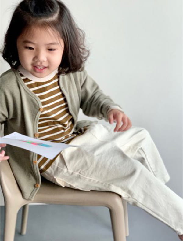 CREAM BBANG - Korean Children Fashion - #Kfashion4kids - Modern Cotton Baggy Pants - 9