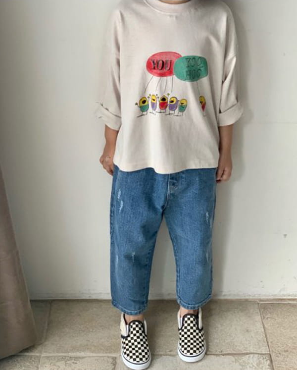 CREAM BBANG - Korean Children Fashion - #Kfashion4kids - Yoohoo Single Tee