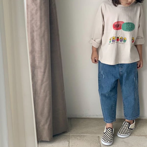 CREAM BBANG - Korean Children Fashion - #Kfashion4kids - Yoohoo Single Tee - 5