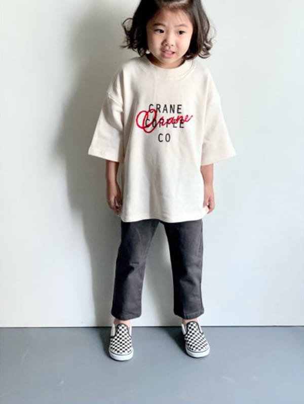 CREAM BBANG - Korean Children Fashion - #Kfashion4kids - Basic Cotton Straight Pants