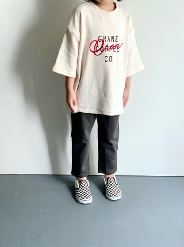 CREAM BBANG - Korean Children Fashion - #Kfashion4kids - Basic Cotton Straight Pants - 6