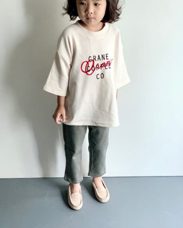 CREAM BBANG - Korean Children Fashion - #Kfashion4kids - Basic Cotton Straight Pants - 8