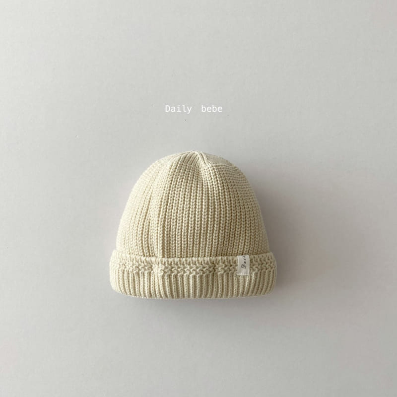 DAILY BEBE - Korean Children Fashion - #Kfashion4kids - Short Beanie - 2