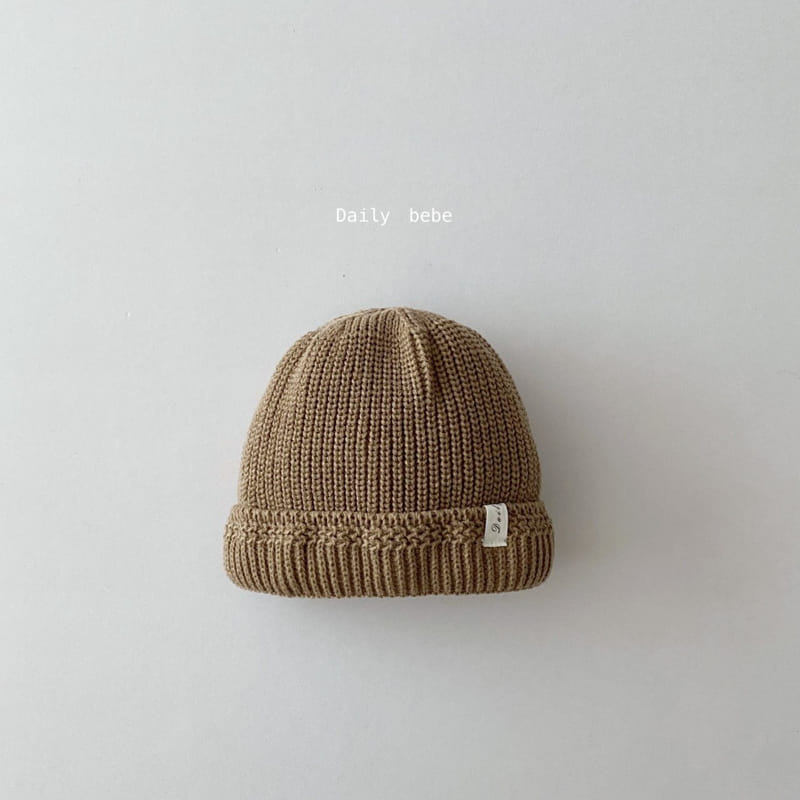 DAILY BEBE - Korean Children Fashion - #Kfashion4kids - Short Beanie - 3