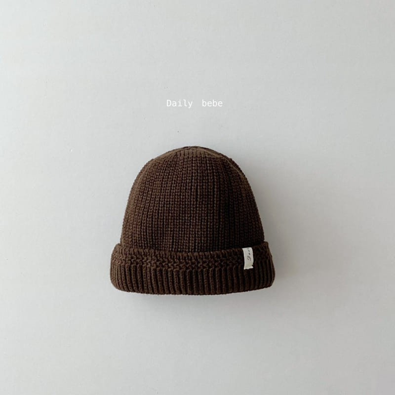 DAILY BEBE - Korean Children Fashion - #Kfashion4kids - Short Beanie - 4