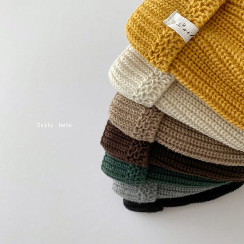 DAILY BEBE - Korean Children Fashion - #Kfashion4kids - Short Beanie - 8